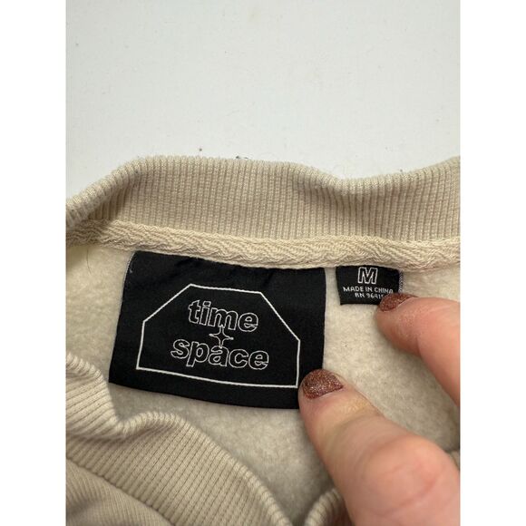 Women's Time & Space Sweatshirt M - Picture 3 of 5